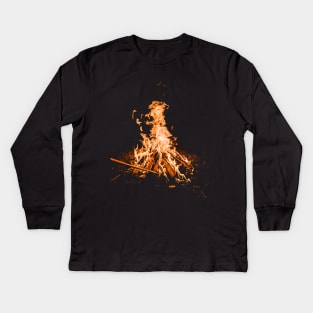 The Fire Within Me Kids Long Sleeve T-Shirt